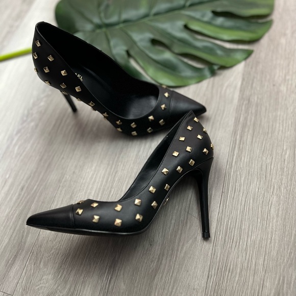 Michael Kors Keke Toe Tap Cap Studs Shoe ✨brand new✨new without box - Picture 7 of 10